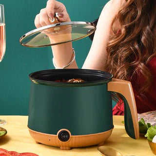 Multipurpose Electric  Cooking pot, Nonstick Electric Hot Pot Cooker & Steamer