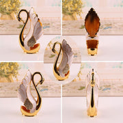 Gold Decorative Dessert Tea Spoon Set