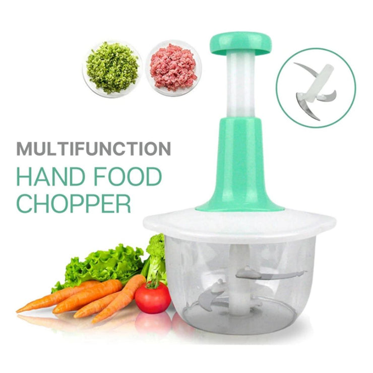 Hand Push Chopper – Fast & Easy Chopping! 🔪🥗