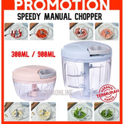 Multifunction Hand Pull Speedy Chopper to Chop Fruits Meat Onions Nuts Ginger Herbs Garlics