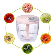 Multifunction Hand Pull Speedy Chopper to Chop Fruits Meat Onions Nuts Ginger Herbs Garlics