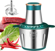 2L/3L Meat & Vegetable Electric Chopper 2 Speed Food Processor