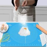 Silicon Baking & Pastry Mat for Dough & Roti Rolling 15 x 19 inches Multicolor